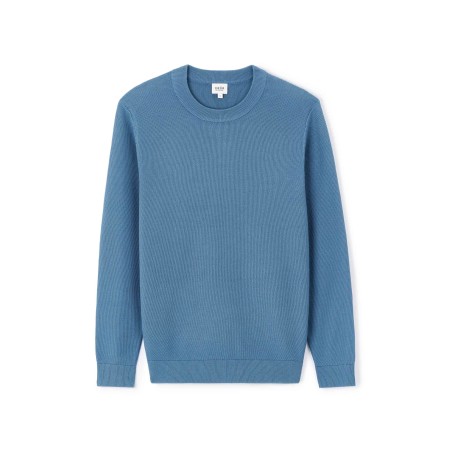Pull col rond 100% coton