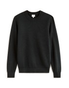 Pull col rond 100% coton